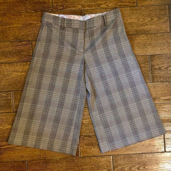 Plaid Dress Shorts size 4 NWT Poleci by Anthropologie - Picture 1 of 6